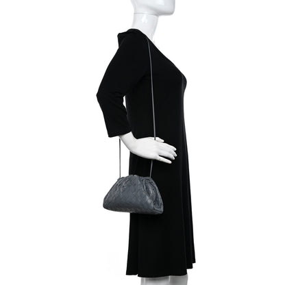 Bottega Veneta Nappa Intrecciato The Mini Pouch Thunder 2 of 10