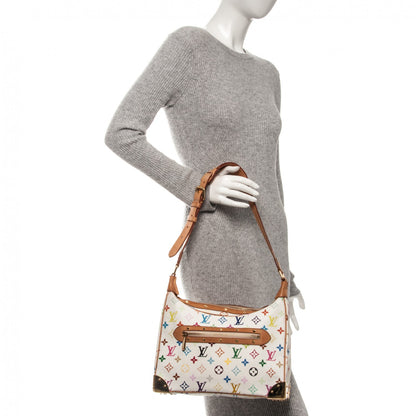 Louis Vuitton Monogram Multicolor Boulogne White 2 of 6