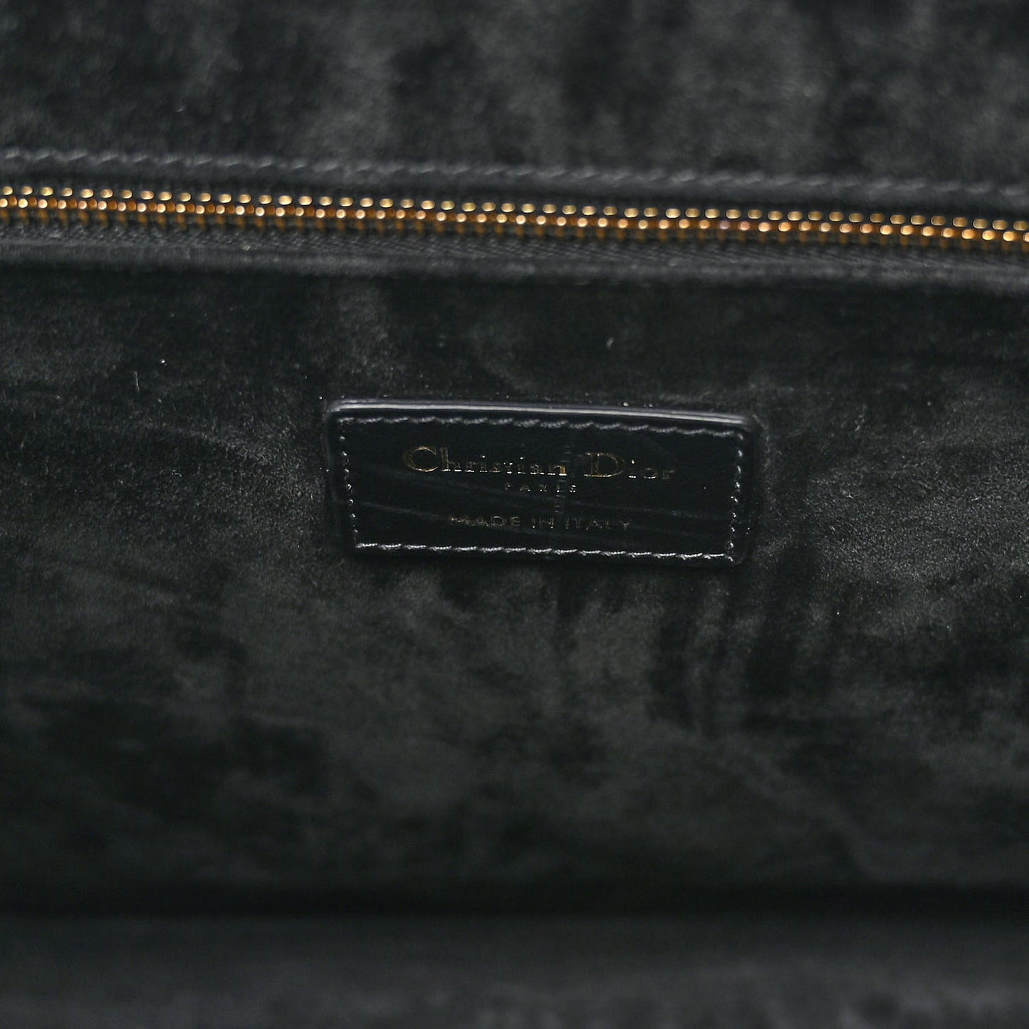 Calfskin Macro Cannage Medium Book Tote Black