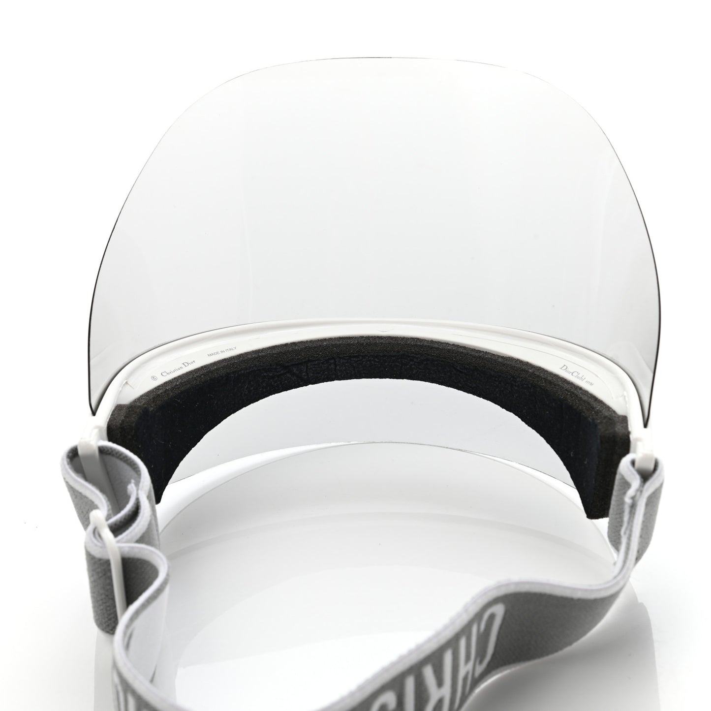 Mirrored DiorClub1 Sun Visor Grey