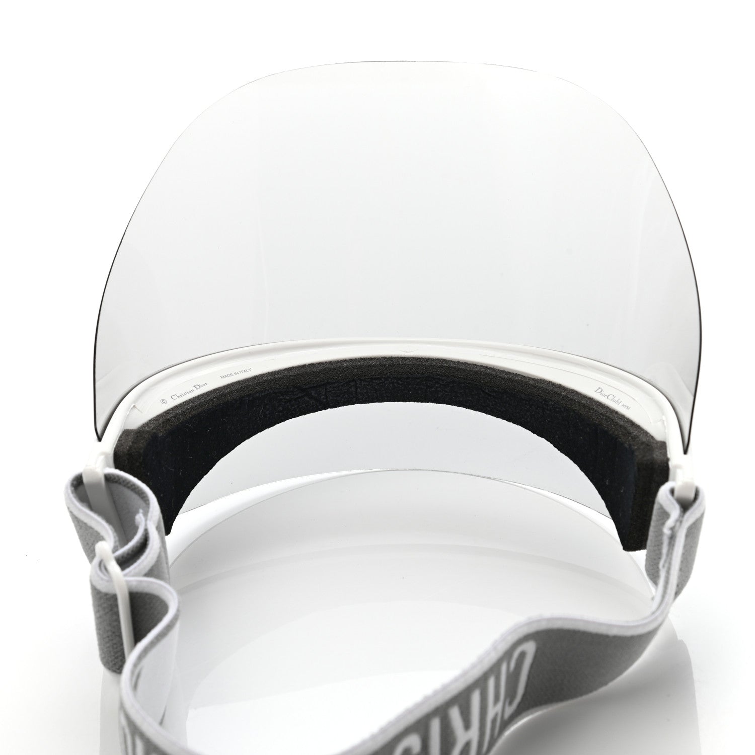 Christian Dior Mirrored DiorClub1 Sun Visor Grey 7 of 9