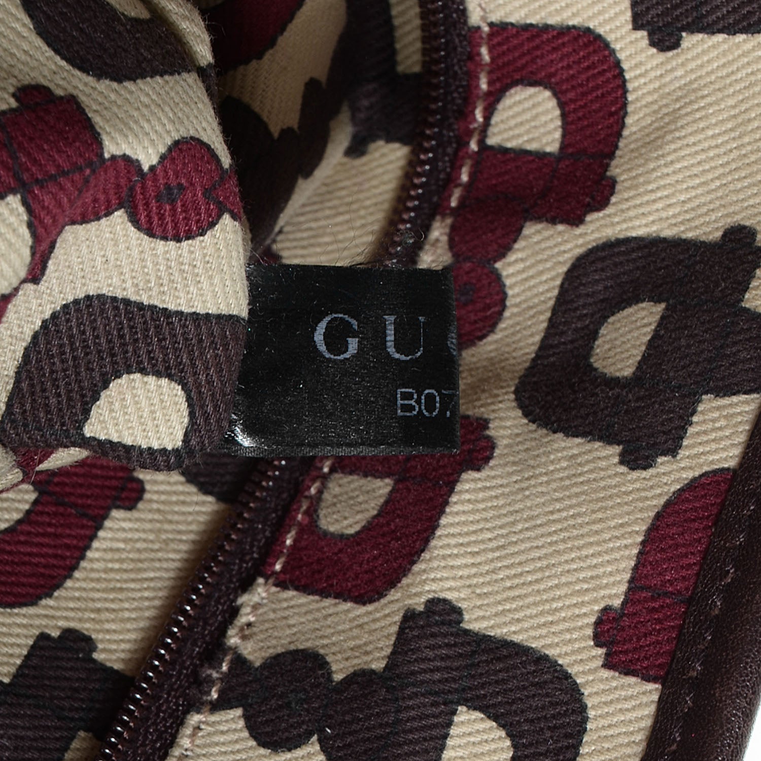 Gucci Guccissima Medium Abbey Shoulder Bag Chocolate 8 of 9