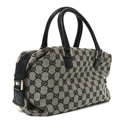 Gucci Monogram Small Boston Black 3 of 10