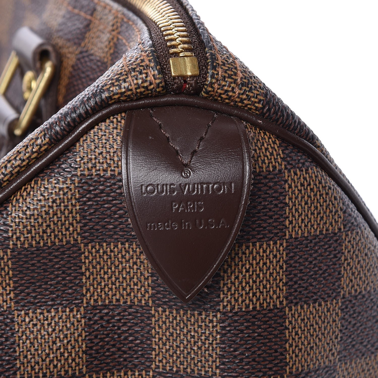 Louis Vuitton Damier Ebene Speedy 30 5 of 7