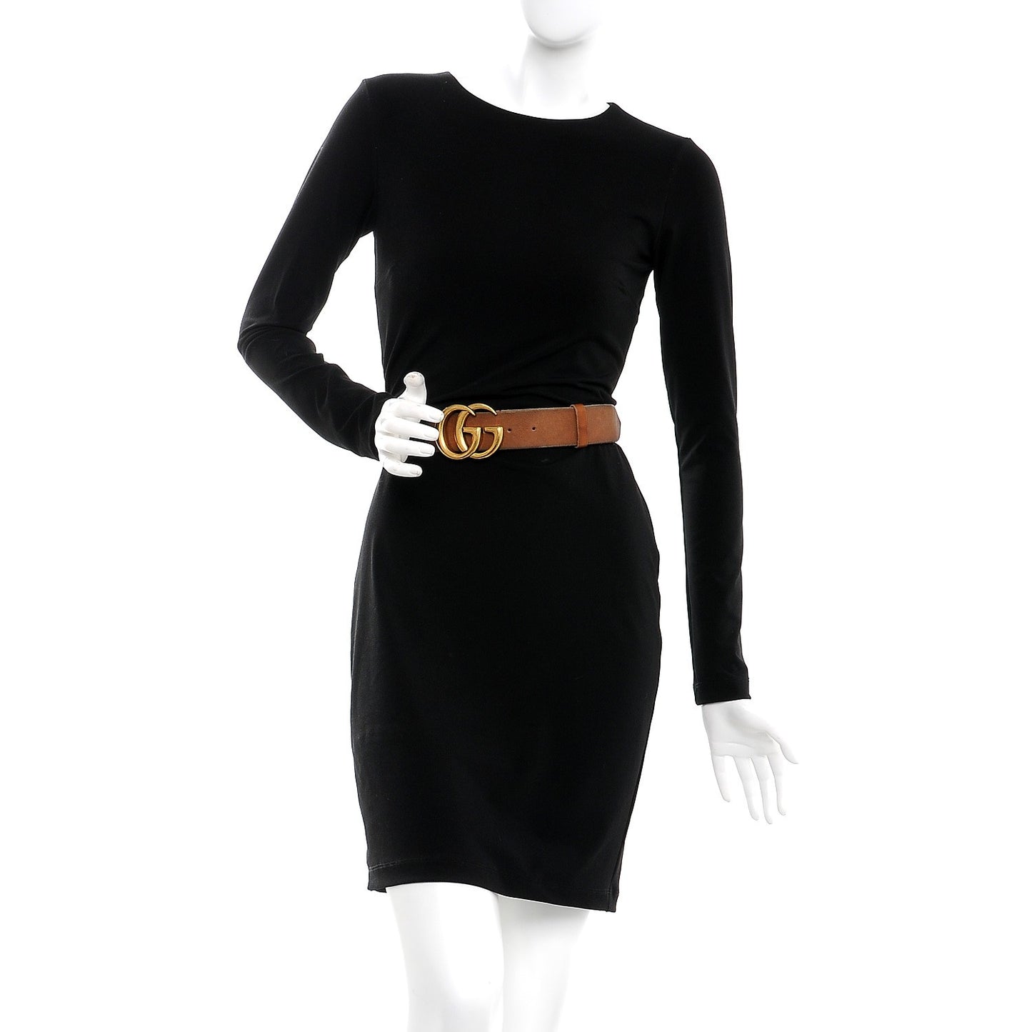 Faded Calfskin Double G 40mm Belt 85 34 Cuir