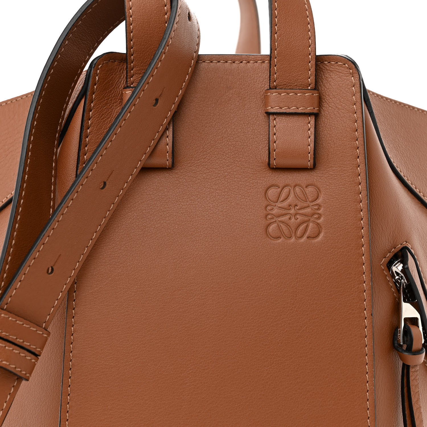 Loewe Calfskin Small Hammock Shoulder Bag Tan 8 of 13