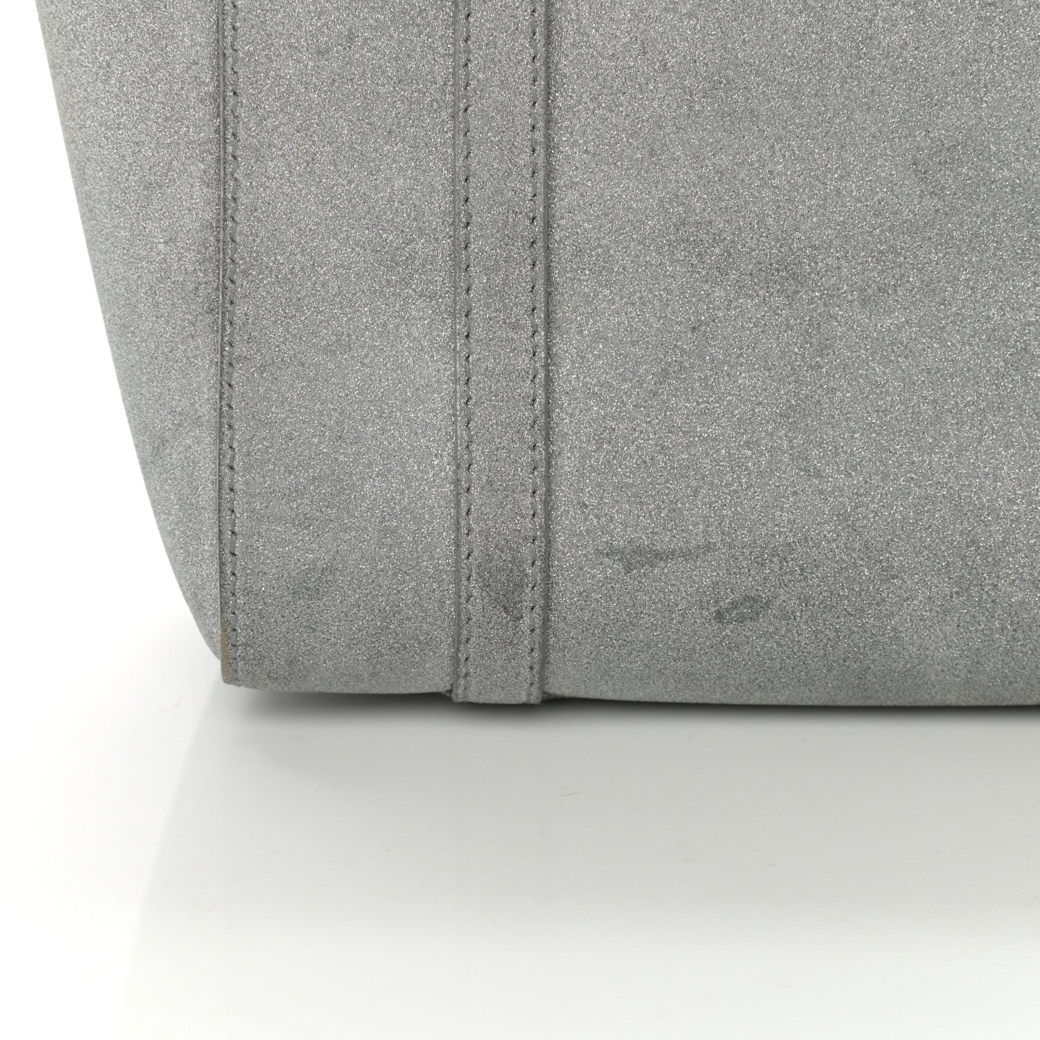 Balenciaga Glitter Calfskin XXS Everyday Tote Silver 13 of 15