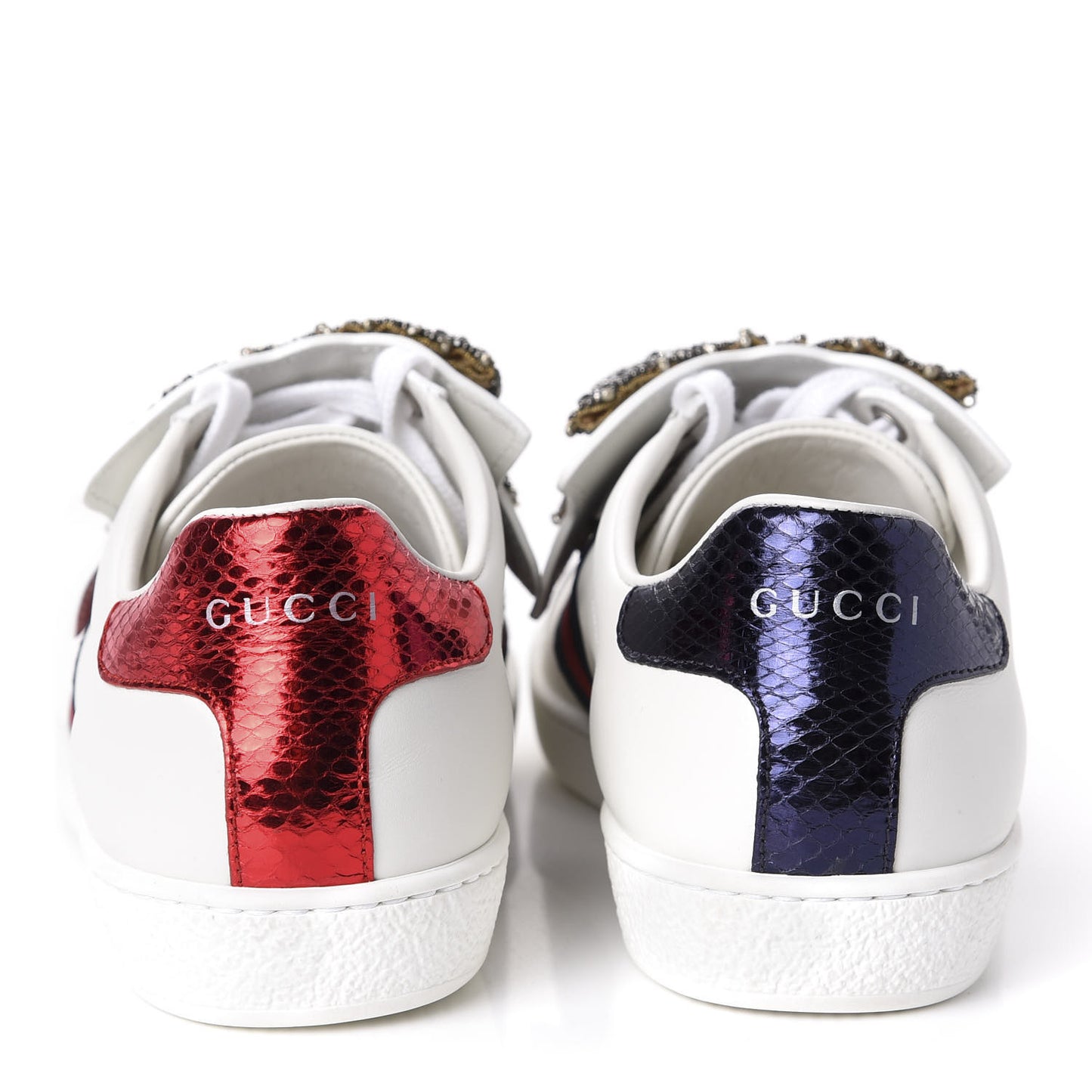Calfskin Ayers Web Womens Ace Bow Lace Sneakers 37 White