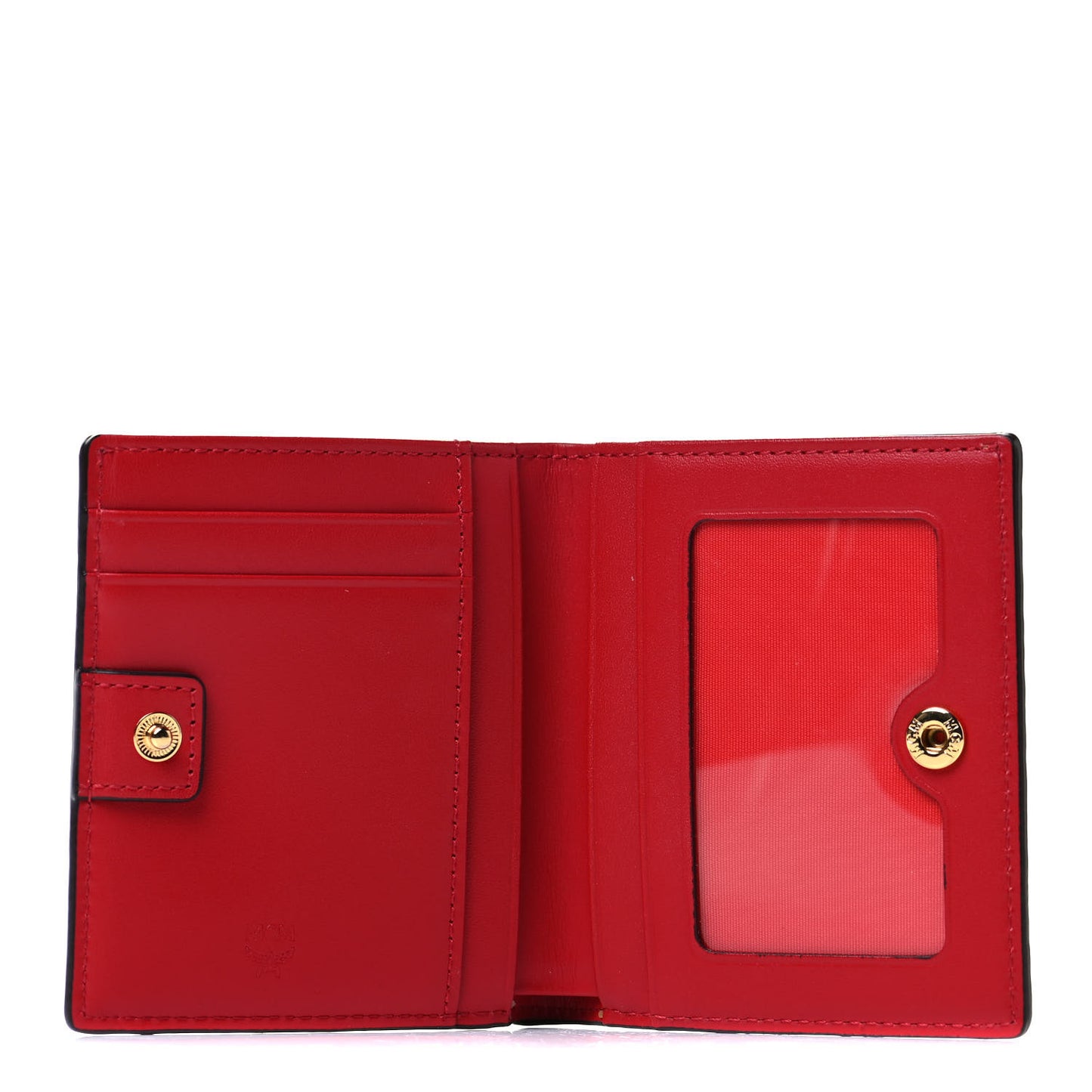 Visetos Mini Bi-Fold Wallet Cognac