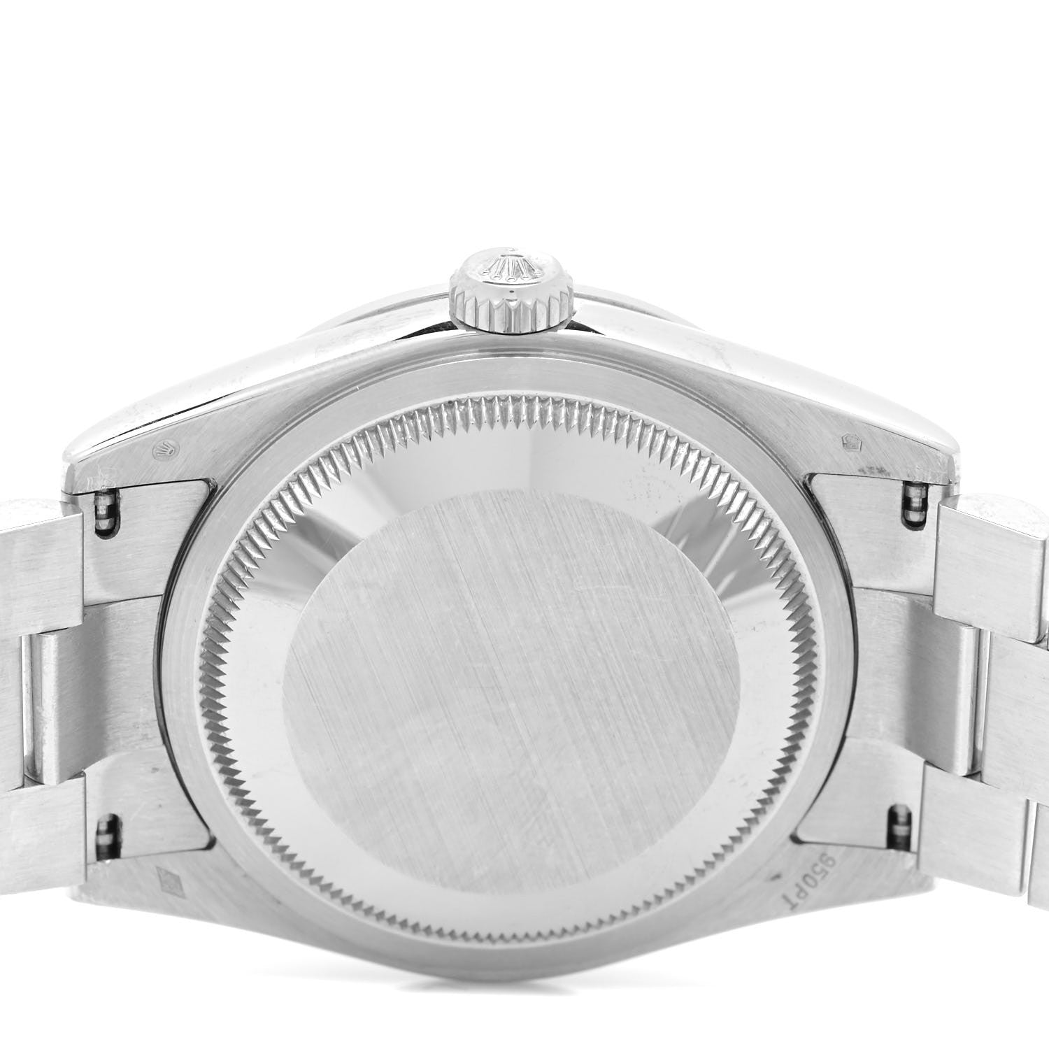 Rolex Platinum Diamond 36mm Oyster Perpetual Day-Date President Watch Silver 118346 4 of 4
