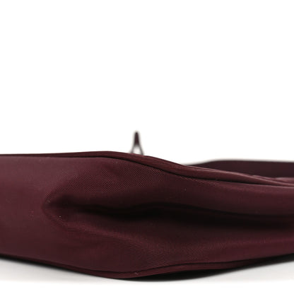 Prada Tessuto Nylon Saffiano Mini Re-Edition 2005 Bag Bordeaux 9 of 9