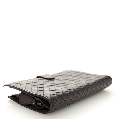 Bottega Veneta Nappa Intrecciato Continental Flap Wallet Quetsche 4 of 9