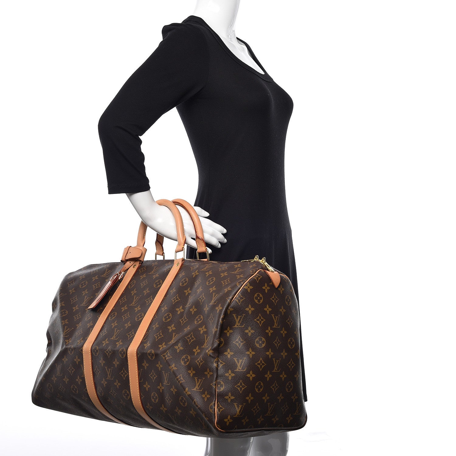 Louis Vuitton Monogram Keepall 55 2 of 13