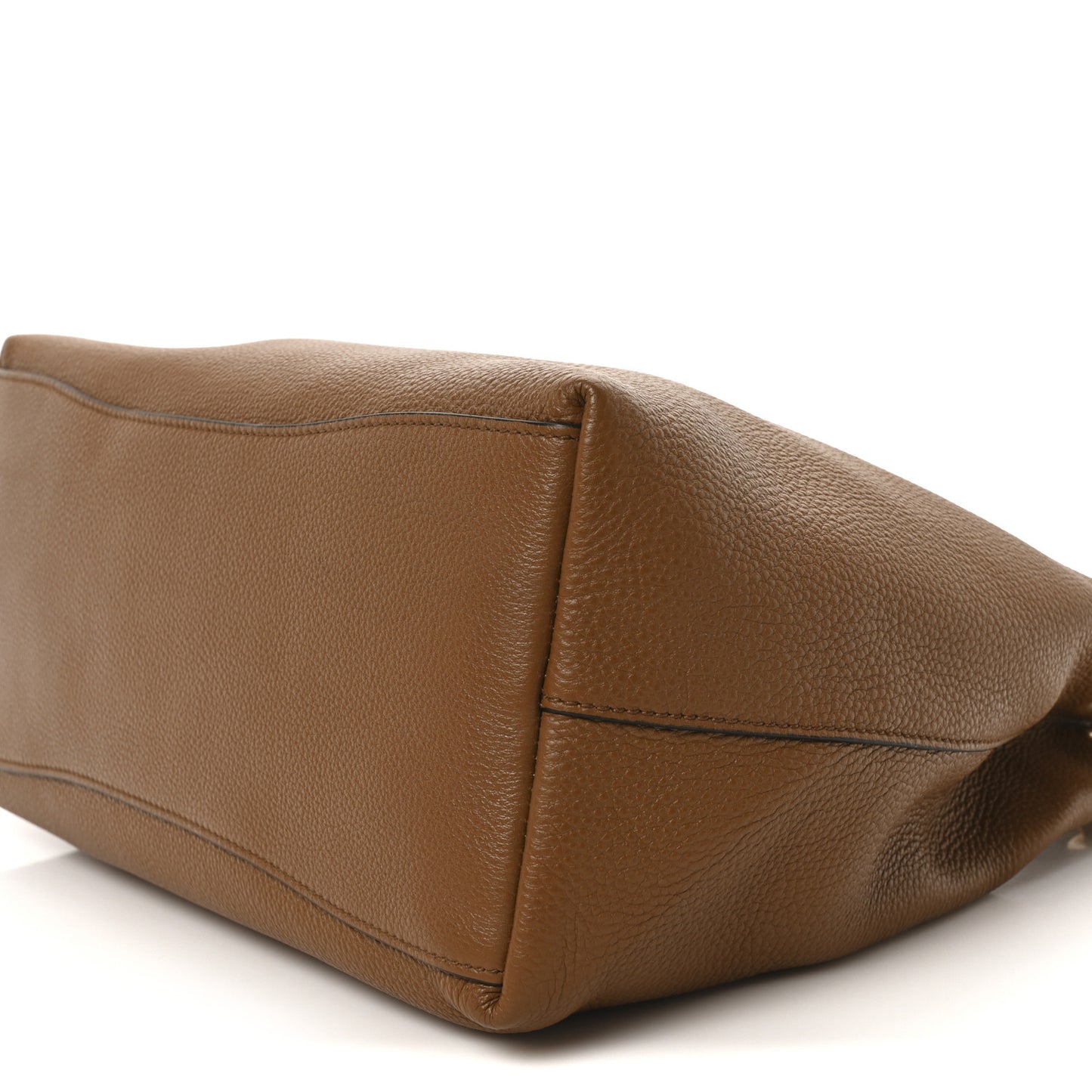 Vitello Phenix Embossed Logo Hobo Cannella