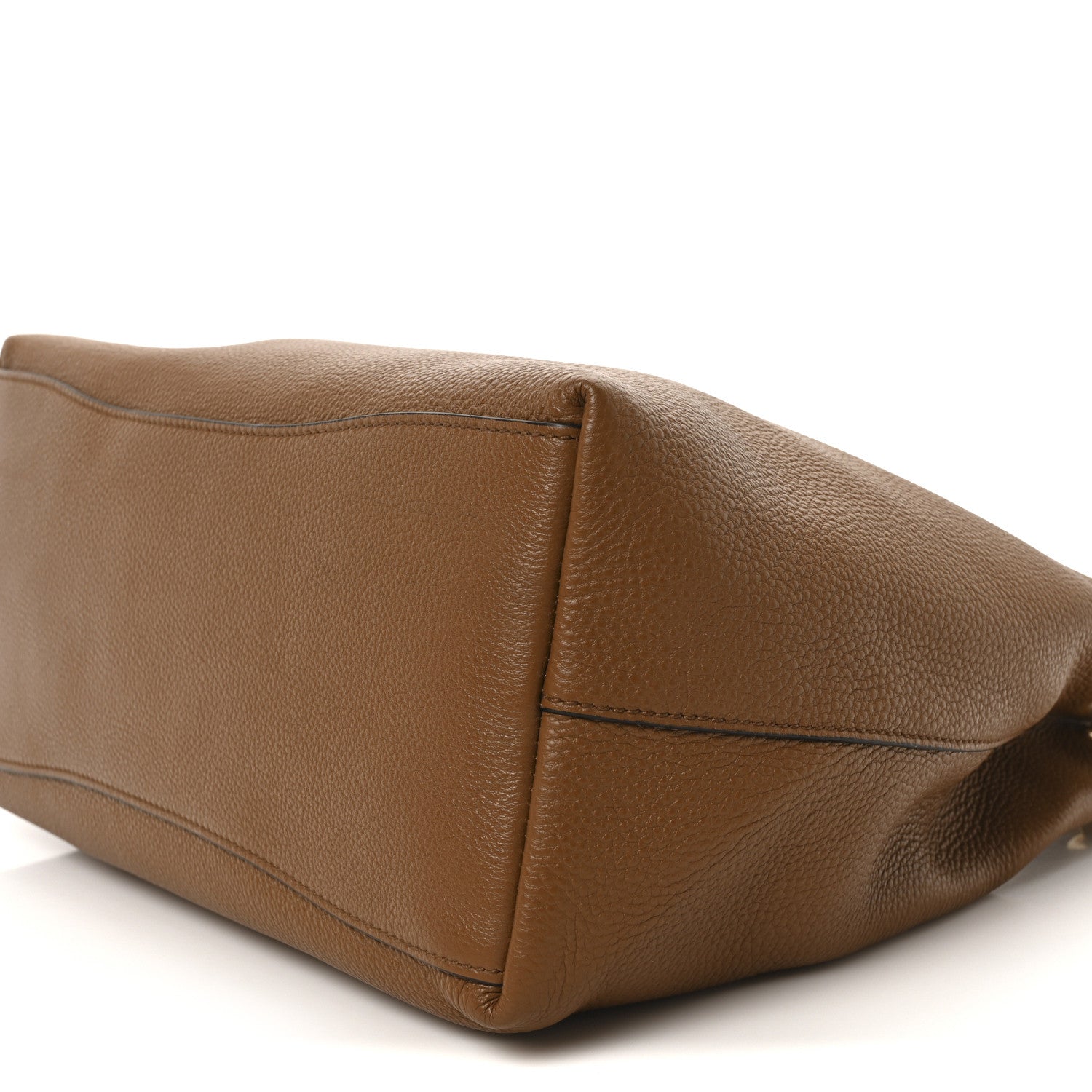 Prada Vitello Phenix Embossed Logo Hobo Cannella 10 of 10