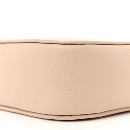Balenciaga Calfskin Logo XS Everyday Camera Bag Light Beige Black 10 of 12