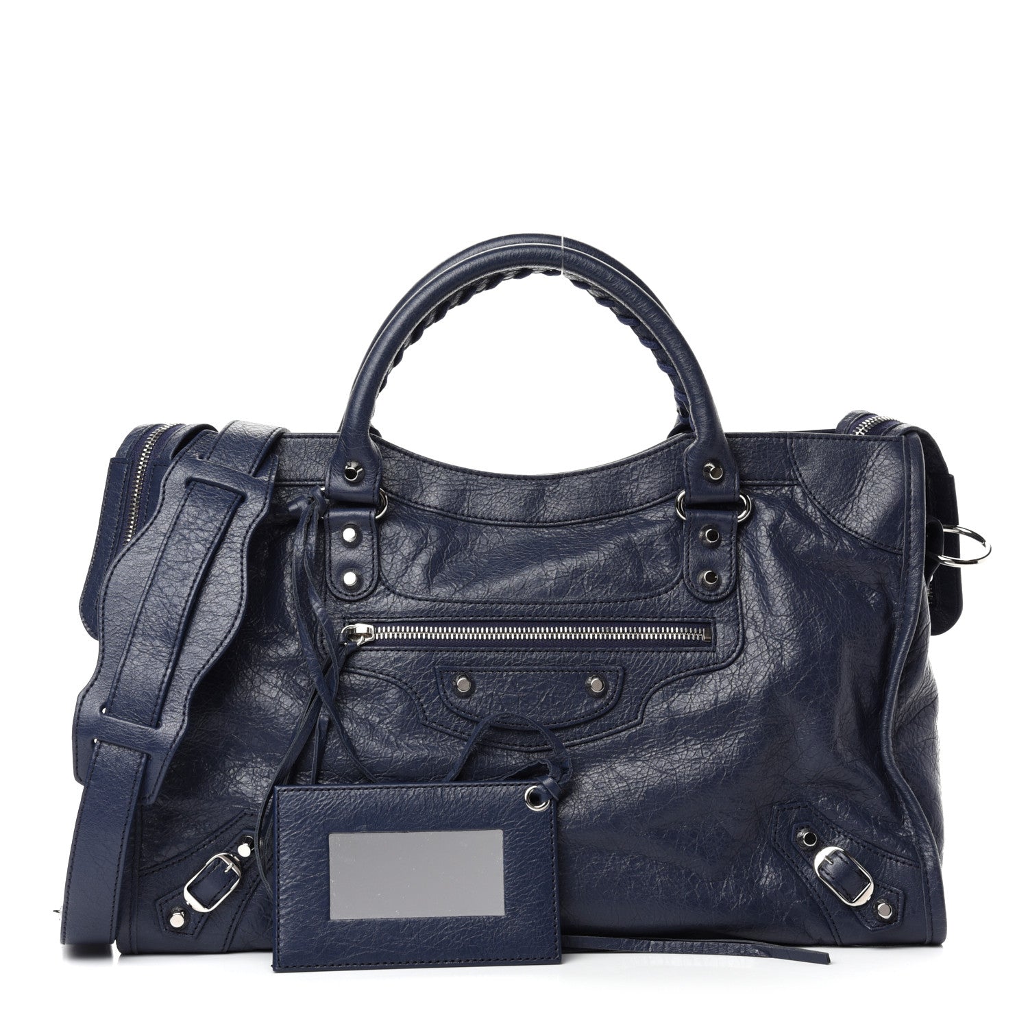 Balenciaga Agneau Classic Silver Hardware City Gris Chartreux 1 of 11