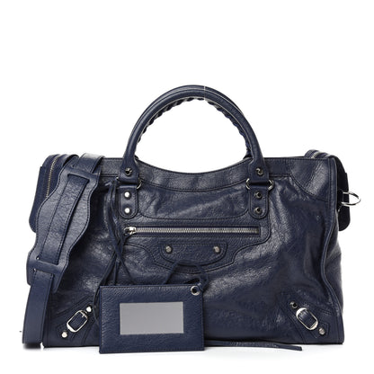 Balenciaga Agneau Classic Silver Hardware City Gris Chartreux 1 of 11