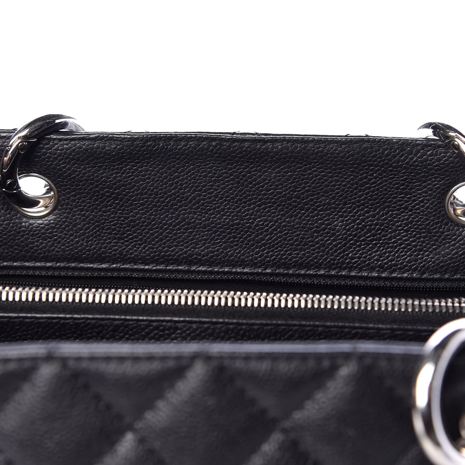 Chanel Caviar Quilted Grand Shopping Tote GST Black 12 of 13