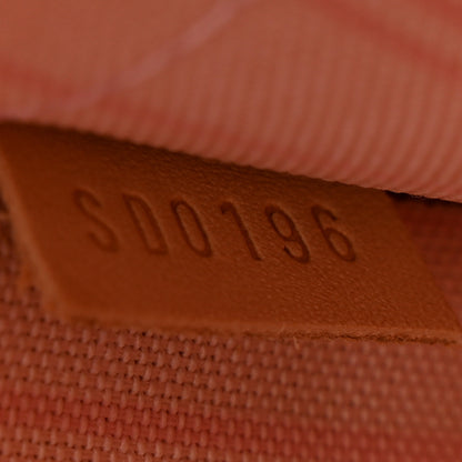Louis Vuitton Damier Azur Neverfull MM GM Pochette Rose Ballerine 7 of 10