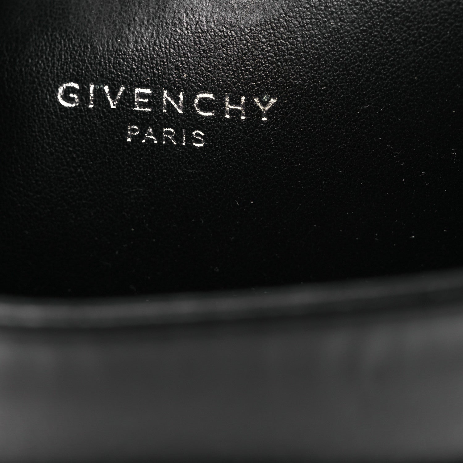 Givenchy Calfskin Shark Lock Pant Boots 37.5 Black 1914987