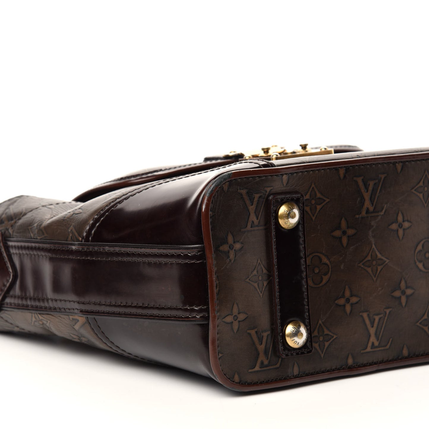 Monogram Embossed Sergent PM Bronze