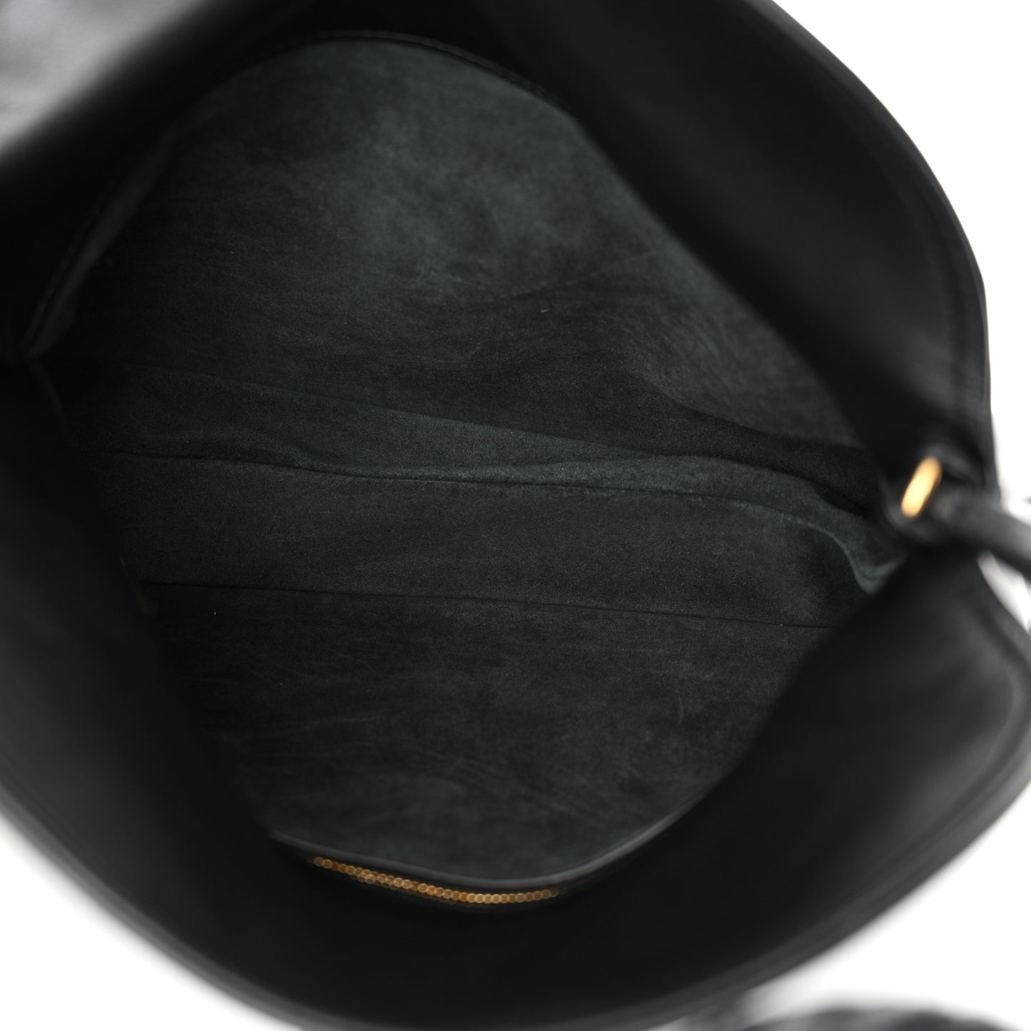 Smooth Calfskin Medium Liberta Shoulder Bag Black