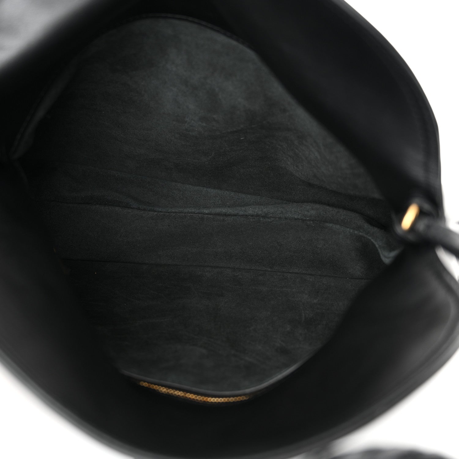 Bottega Veneta Smooth Calfskin Medium Liberta Shoulder Bag Black 5 of 11