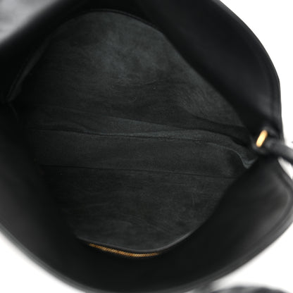 Bottega Veneta Smooth Calfskin Medium Liberta Shoulder Bag Black 5 of 11