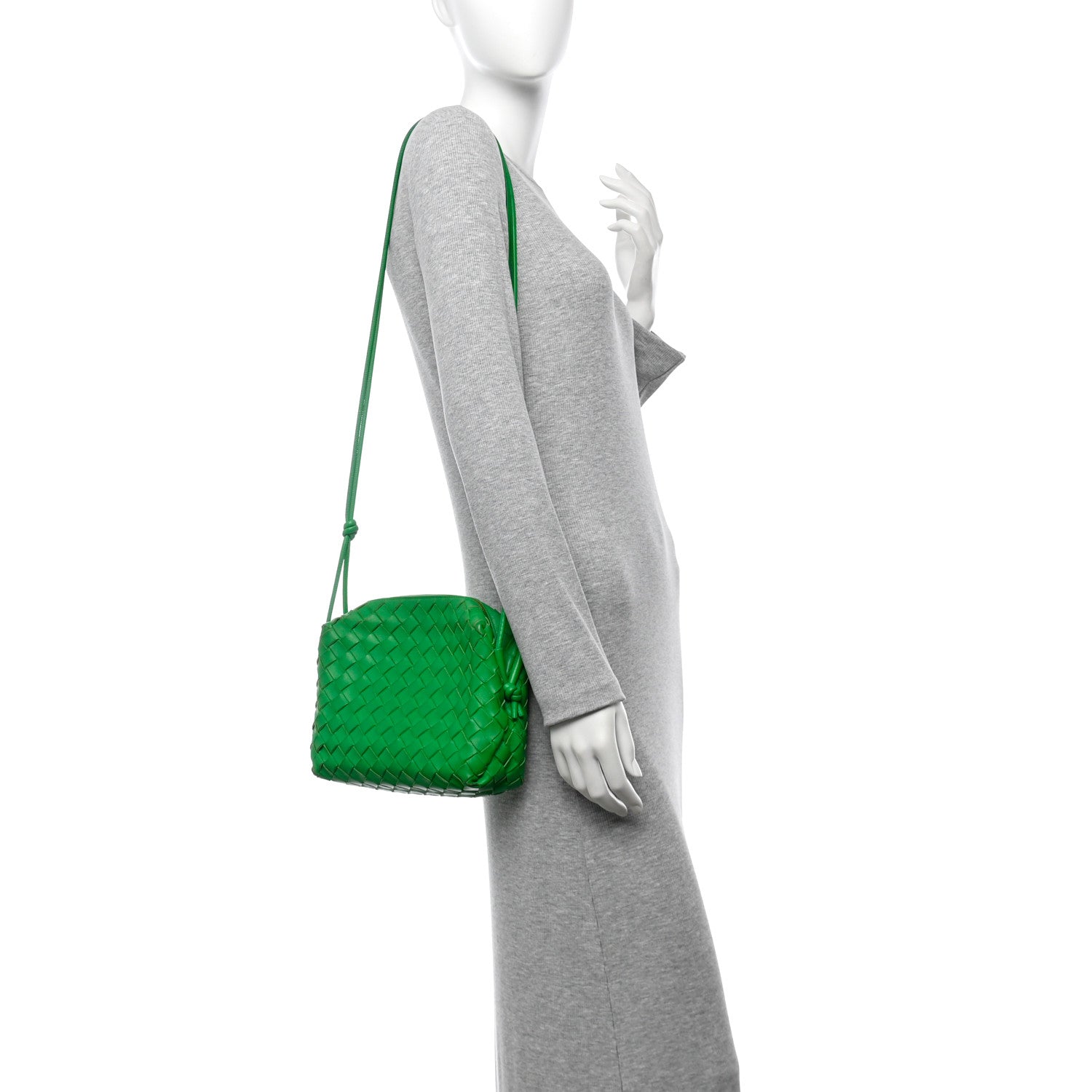 Bottega Veneta Nappa Intrecciato Small Loop Camera Bag Parakeet 2 of 11