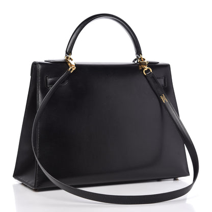 Hermes Box Kelly Sellier 32 Black 3 of 12