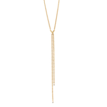 Louis Vuitton Petit Essential V Chain Necklace Gold 1 of 5