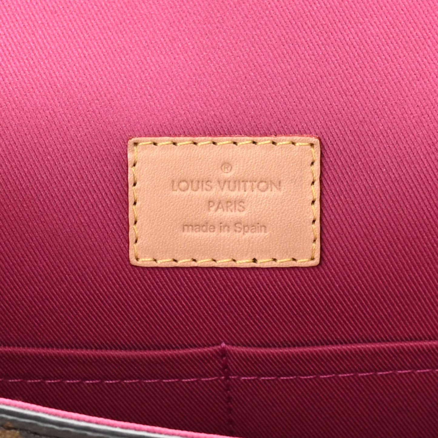 Monogram Cluny BB Bordeaux Fuchsia