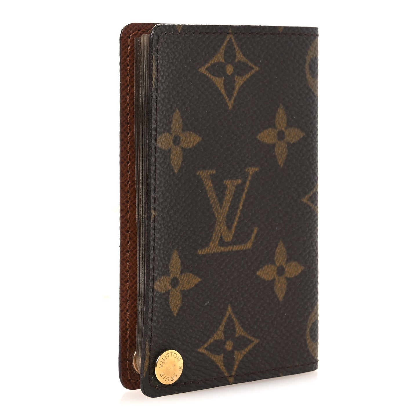 Monogram Credit Card Photo Holder