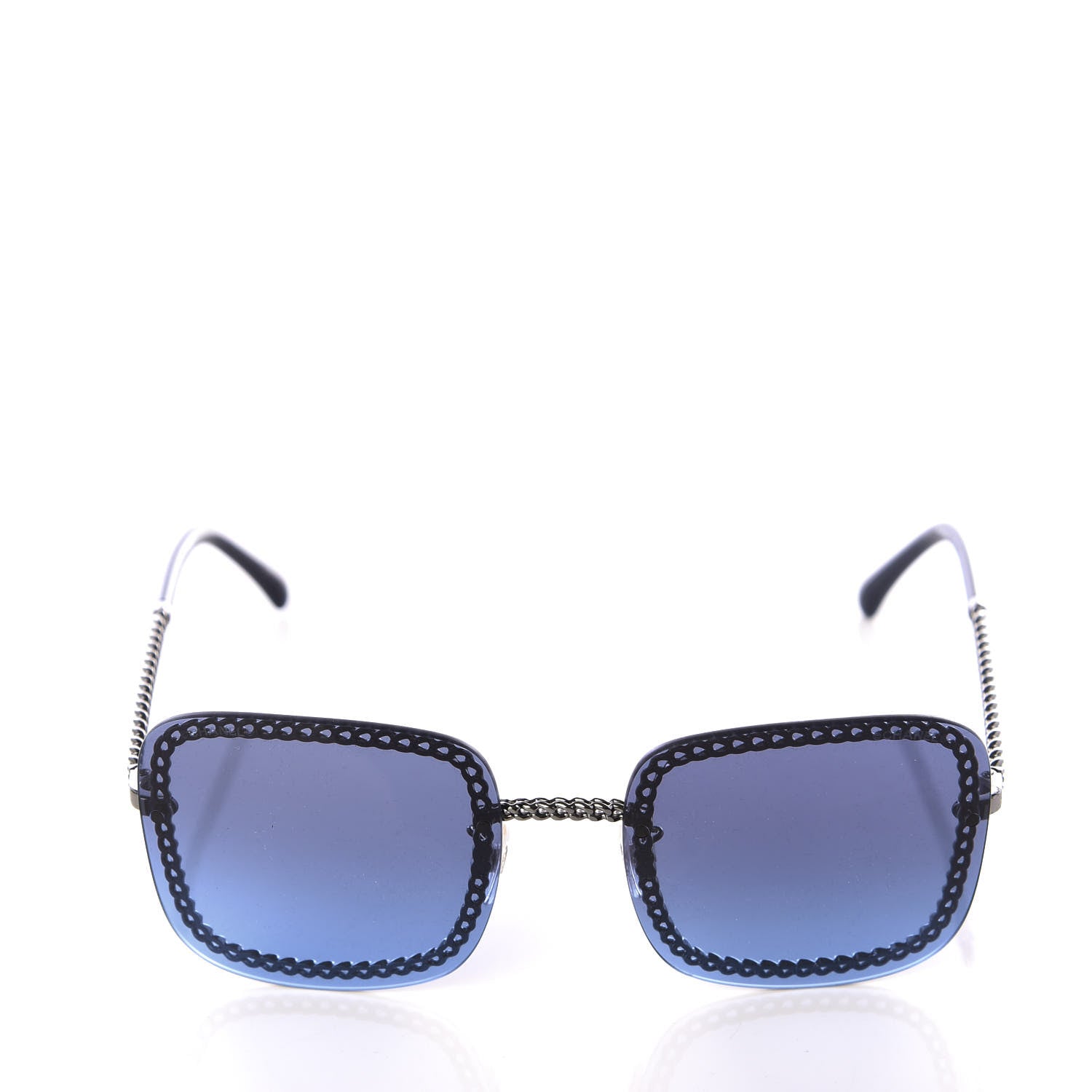 Chanel Chain Square Sunglasses 4244 Blue 2 of 7