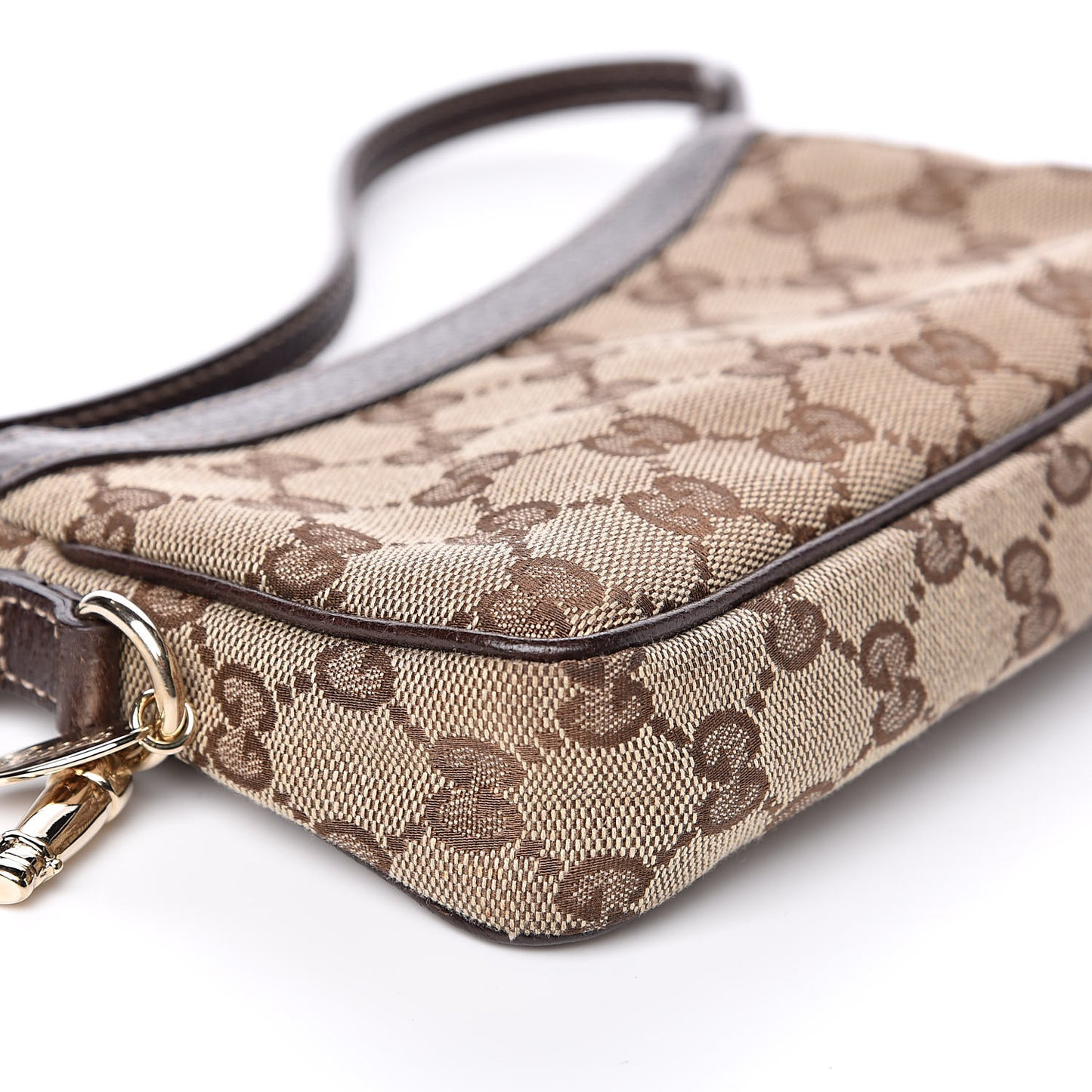 Monogram Small Pochette Brown
