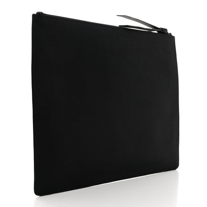 Givenchy Canvas Large Logo Zipped Pouch Black 3 of 8