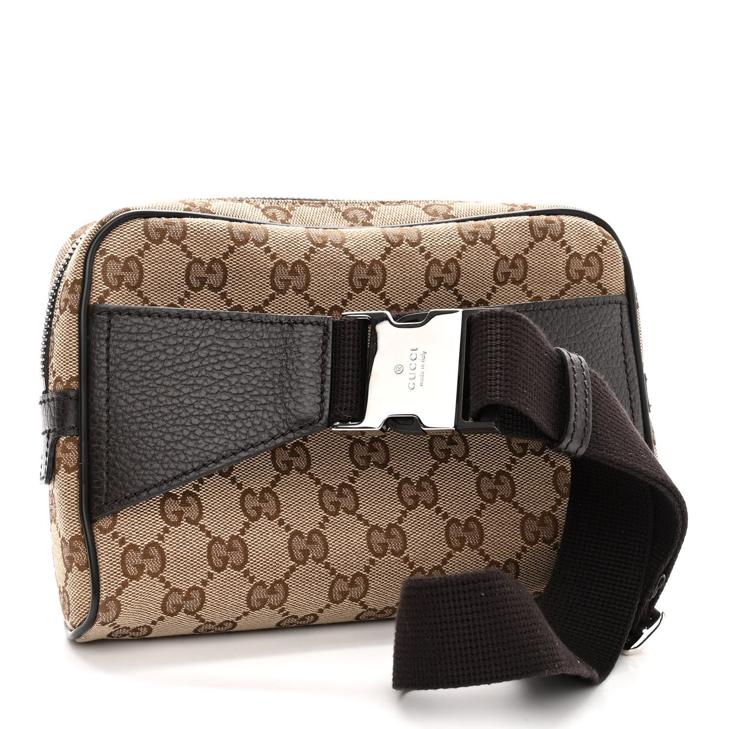 Gucci Monogram Belt Bag Dark Brown 3 of 10