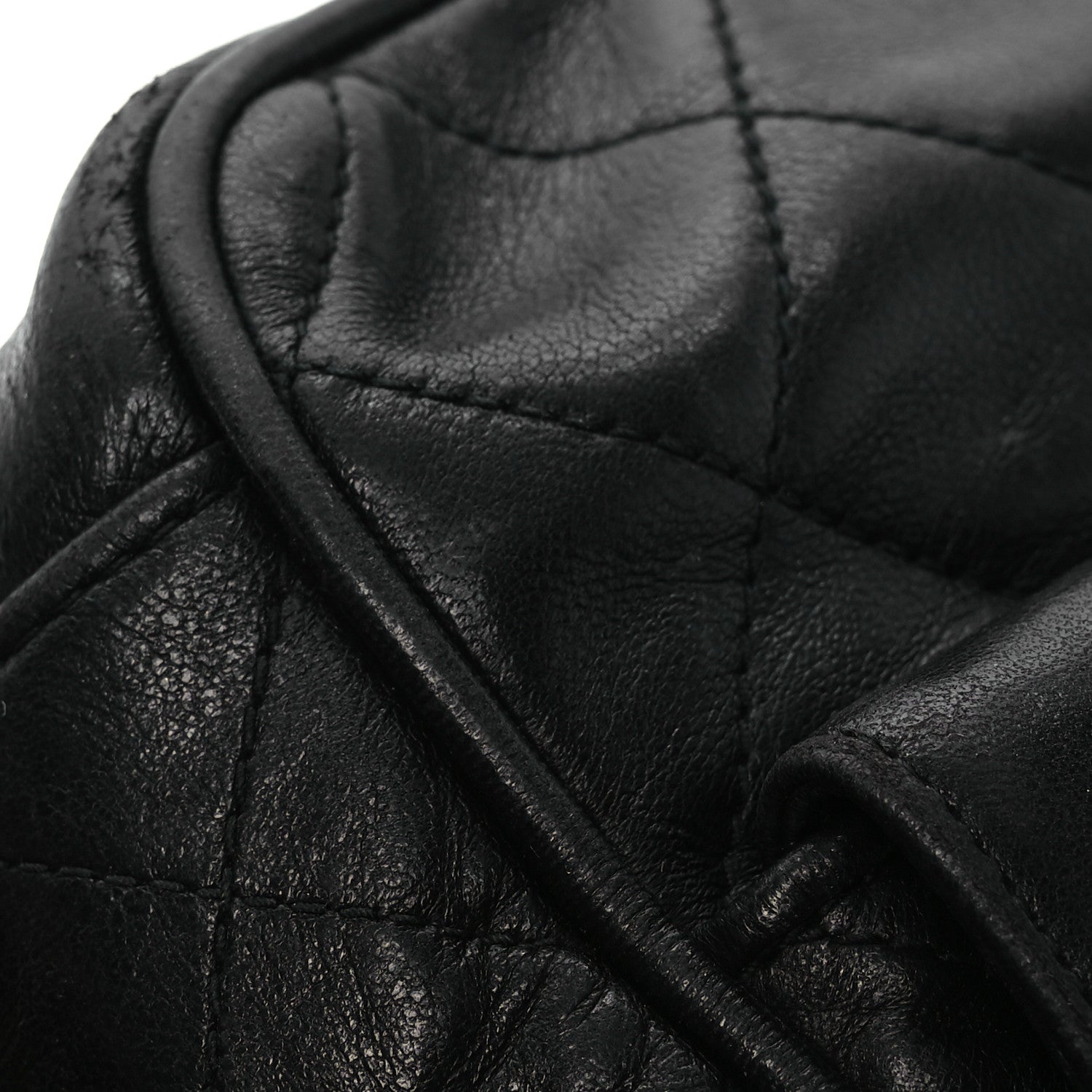 Chanel Lambskin Quilted Tassel Camera Case Black 13 of 14