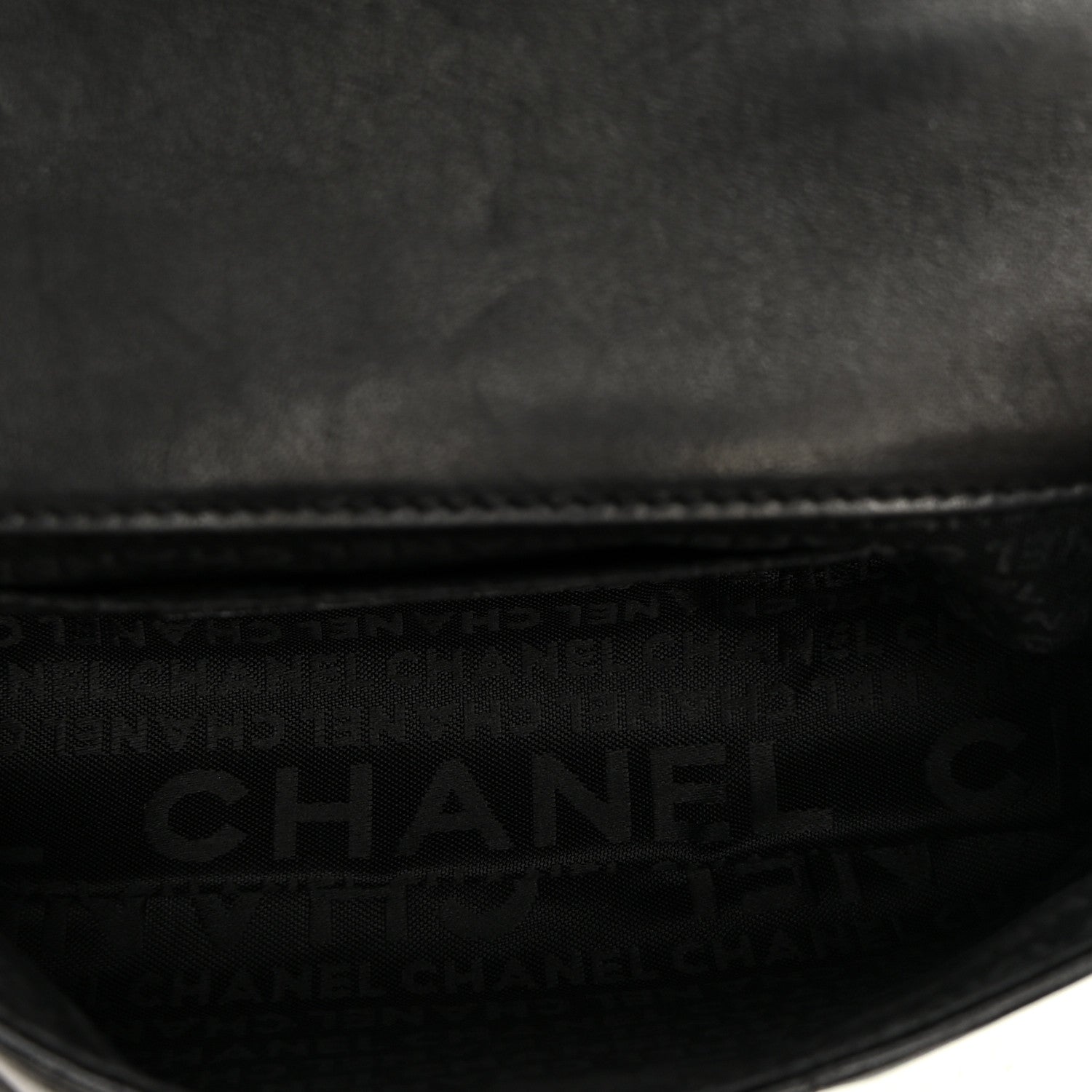 Chanel Lambskin Quilted Mini Chocolate Bar Camellia Flap Black 5 of 9