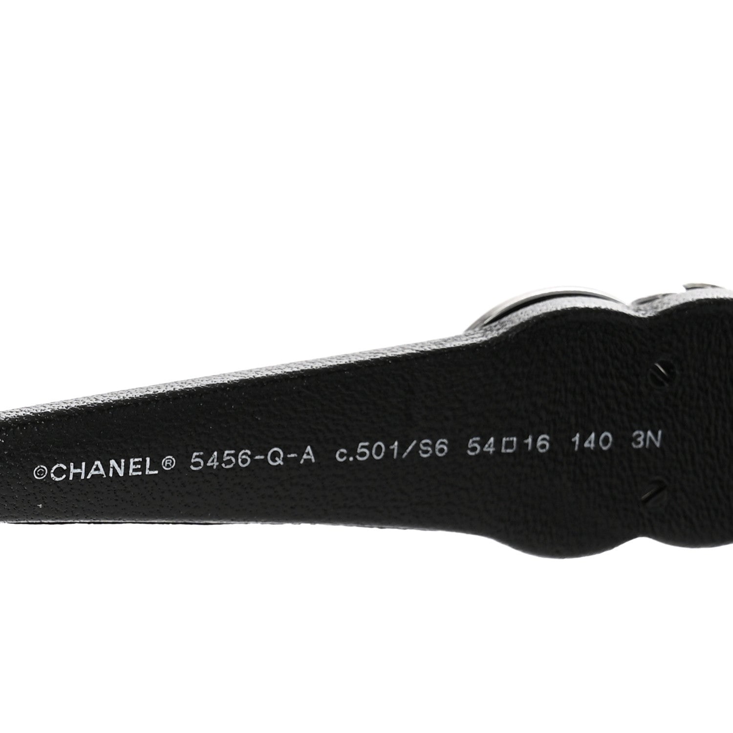 Chanel Acetate Square Cat Eye CC Sunglasses 5456 Black 5 of 8