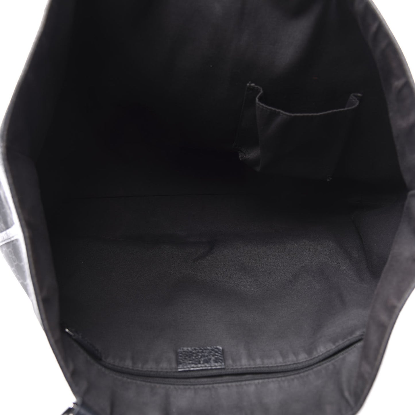 Nylon Monogram Large Abbey Tote Black