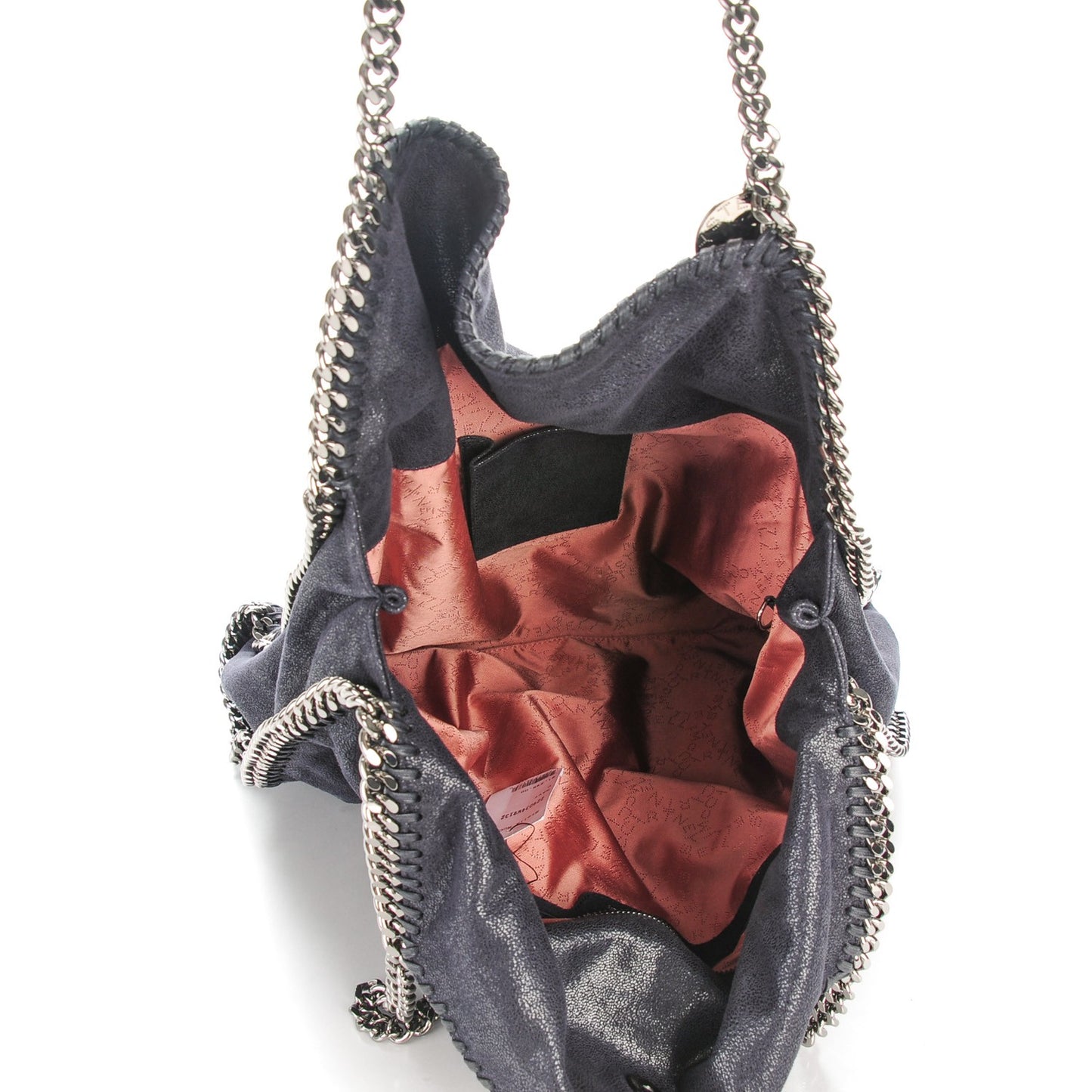 Shaggy Deer Big Falabella Tote Navy