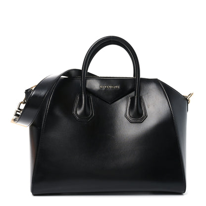 Givenchy Shiny Lord Calfskin Medium Antigona Black 1 of 10