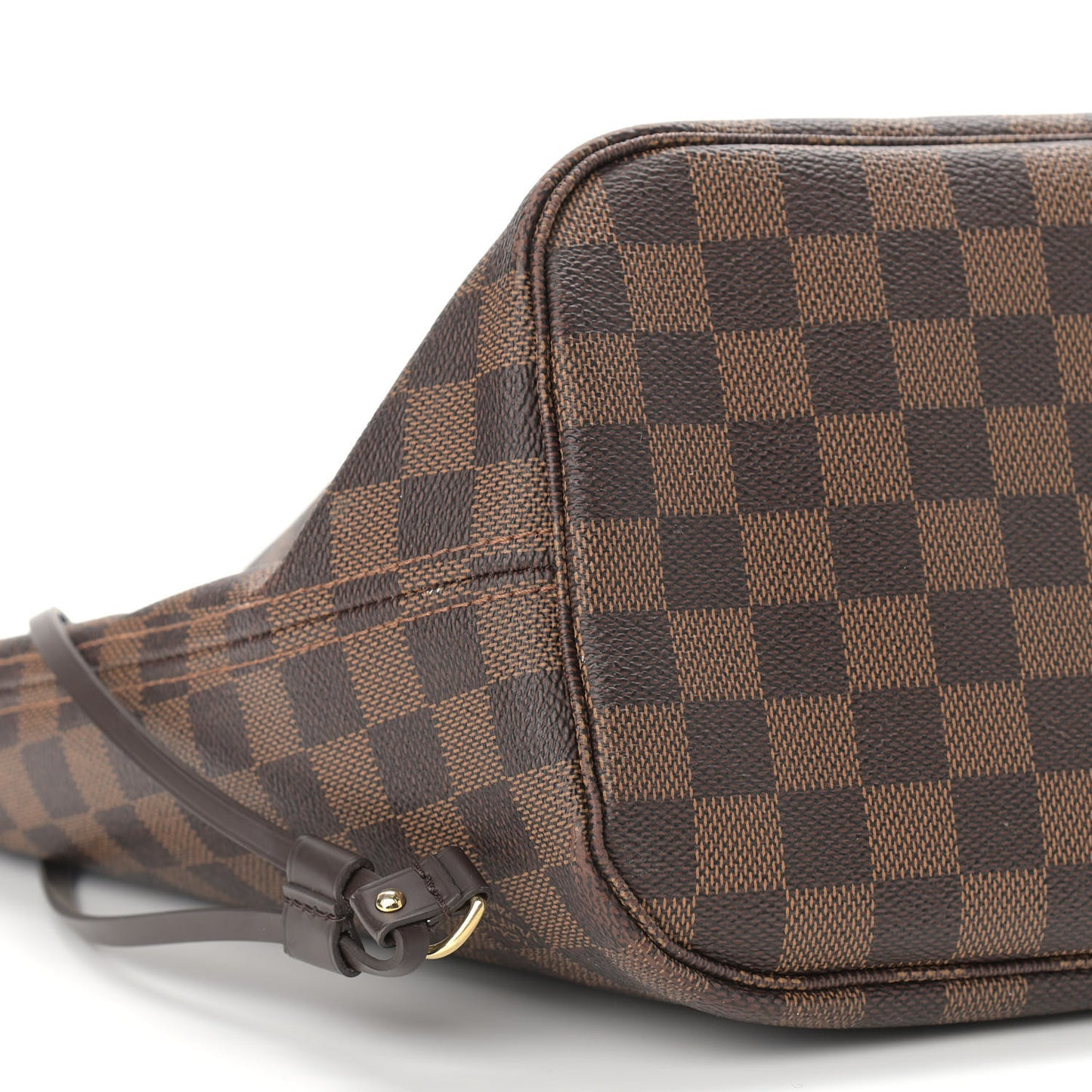Damier Ebene Neo Neverfull MM Rose Ballerine