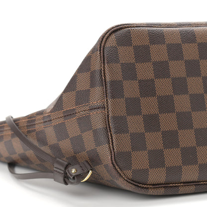 Louis Vuitton Damier Ebene Neo Neverfull MM Rose Ballerine 8 of 11