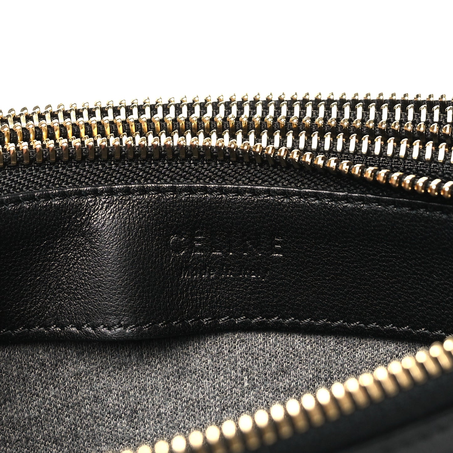 Lambskin Small Trio Crossbody Bag Black