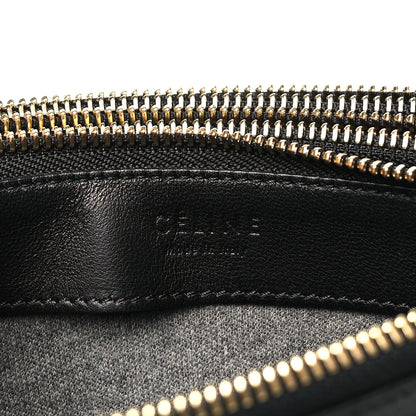 Celine Lambskin Small Trio Crossbody Bag Black 8 of 12
