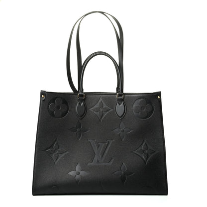 Louis Vuitton Empreinte Monogram Giant Onthego GM Black 1 of 6
