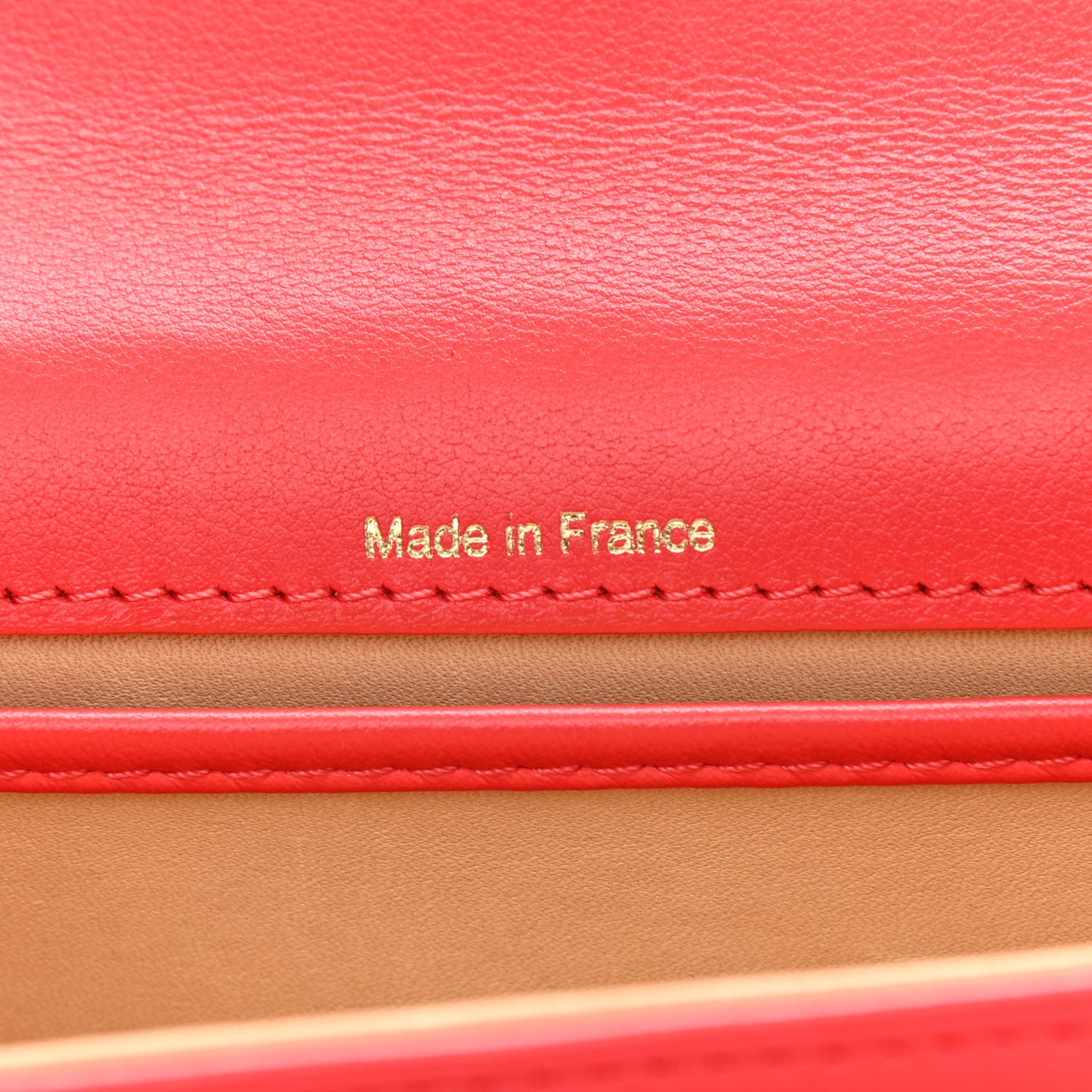 Calfskin Mini Tempete Satchel Red